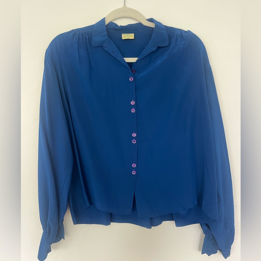 Silk Long Sleeve Blouse